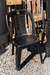 Combo 4 Sillas Capri Mascardi 1 Mesa Cuadrada 75x75 Color Negro - Reventon Store
