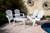 Silla Miami De Plastico Mascardi Color Blanco en internet