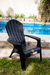 Combo 1 Silla Miami 1 Mesa Ratona Mascardi Color Negro - Reventon Store