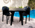Silla Barcelona De Plastico Mascardi Color Negro - Reventon Store
