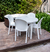 Silla Barcelona De Plastico Mascardi Color Blanco - comprar online