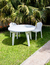 Combo 5 Sillas Barcelona De Plastico Mascardi Color Blanco