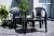 Imagen de Combo 4 Sillas Perfecto Mascardi 1 Mesa Redonda 120Cm Color Negro