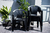 Combo 2 Sillas Perfecto Mascardi 1 Mesa Cuadrada 75x75 Color Negro