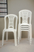 Combo 2 Sillas Reina Mascardi 1 Mesa Monoblock Color Blanco en internet