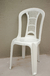 Combo 2 Sillas Reina Mascardi 1 Mesa Monoblock Color Blanco - tienda online