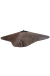 Pantalla Flor Grande Colgante Cordon