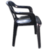 Combo 2 Sillas Milano Mascardi Negra Plastico - comprar online