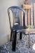 Silla Reina De Plastico Mascardi Color Negro