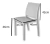 Combo 4 Sillas Valencia Mascardi 1 Mesa Rectangular 140Cm Reforzada Color Blanco - comprar online