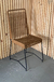 Combo 6 Sillas de Hierro Macizo Tulum Max 1 Mesa Rectangular de Interiores