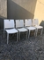 Combo 2 Sillas Dubai Mascardi 1 Mesa Cuadrada 75x75 Color Blanco - tienda online