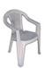 Silla Florencia Mascardi Blanca Plastico