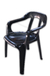 Silla Milano Mascardi Negra Plastico
