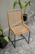 Silla Tulum cordon Yute caño negro
