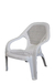 Silla Sueño De Plastico Mascardi Color Blanco