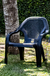 Silla Sueño De Plastico Mascardi Color Negro