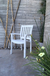 Combo 4 Sillas Turco Mascardi 1 Mesa Rectangular Encastrable Color Blanco - Reventon Store