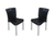 Combo 2 Sillas Presidente Negro Mascardi