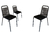 Combo 3 Sillas Lima Apilable Cordon - comprar online