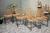 Imagen de Combo 4 Sillas Tulum 1 Mesa Rectangular de Interiores