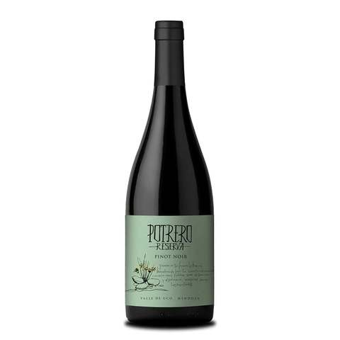 Vinos de potrero Reserva Pinot Noir Caja x6