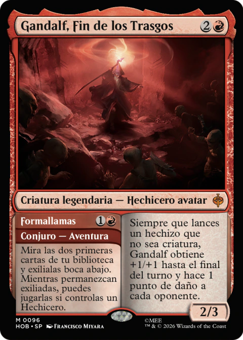 HOB - 096 - Gandalf, Fin de los Trasgos // Flameshape // Gandalf, Goblins' Bane // Flameshape