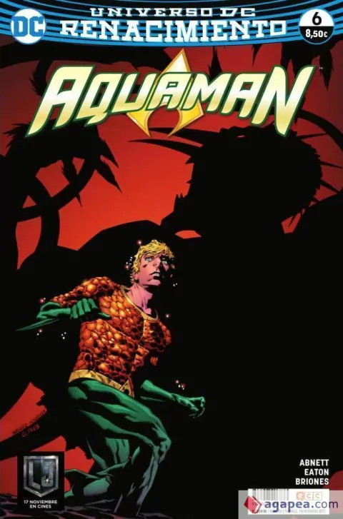 AQUAMAN - N º 20/6 - (RENACIMIENTO) - TAPA BLANDA
