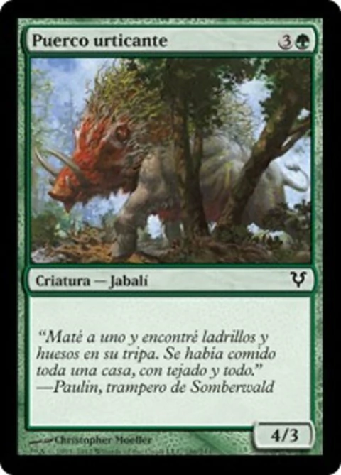 AVR - 186 - Puerco urticante // Nettle Swine - comprar online