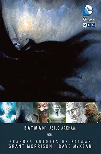 GRANDES AUTORES DE BATMAN - GRANT MORRISON Y DAVE MCKEAN - ASILO ARKHAM - TAPA DURA