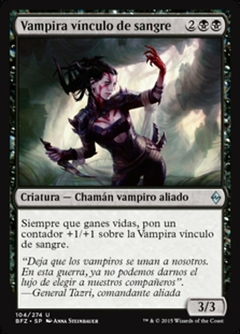 BFZ - 104 - Vampira vínculo de sangre / Bloodbond Vampire