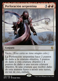 BFZ - 133 - Perforación serpentina / Serpentine Spike