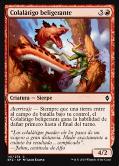 BFZ - 141 - Colalátigo beligerante / Belligerent Whiptail
