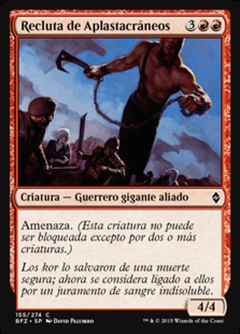 BFZ - 155 - Recluta de Aplastacráneos / Shatterskull Recruit