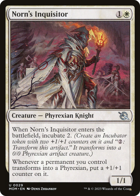 MOM - 029 - Inquisidor de Norn // Norn's Inquisitor [FOIL]