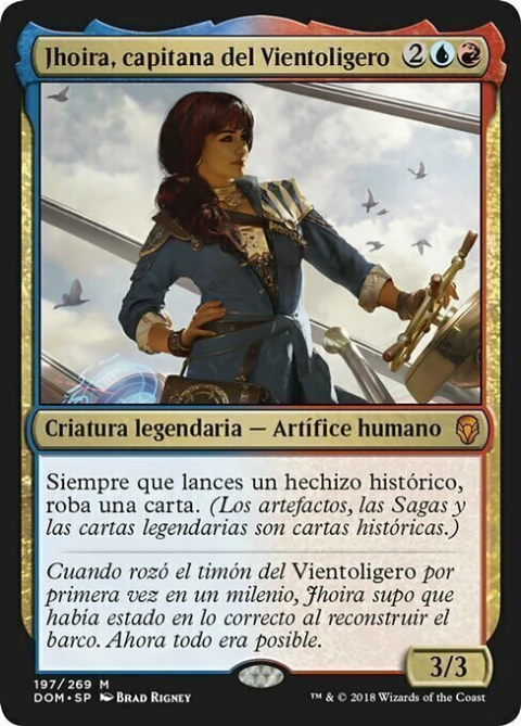 DOM - 197 - Jhoira, capitana del Vientoligero // Jhoira, Weatherlight Captain - comprar online