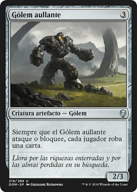 DOM - 218 - Gólem aullante // Howling Golem - comprar online