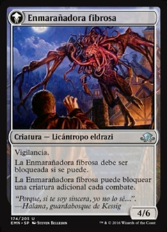 EMN - 174 - Licántropa zarpagarfio // Enmarañadora fibrosa / Tangleclaw Werewolf // Fibrous Entangler en internet