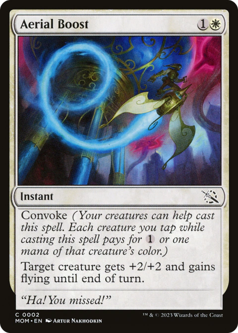 MOM - 002 - Impulso aéreo // Aerial Boost [FOIL]