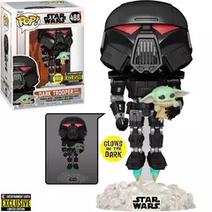 STAR WARS - DARK TROOPER WITH GROGU GLOW IN THE DARK #488