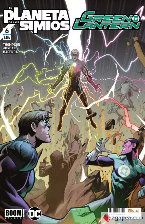 GREEN LANTERN / EL PLANETA DE LOS SIMIOS N º 06 (DE 6) - TAPA BLANDA