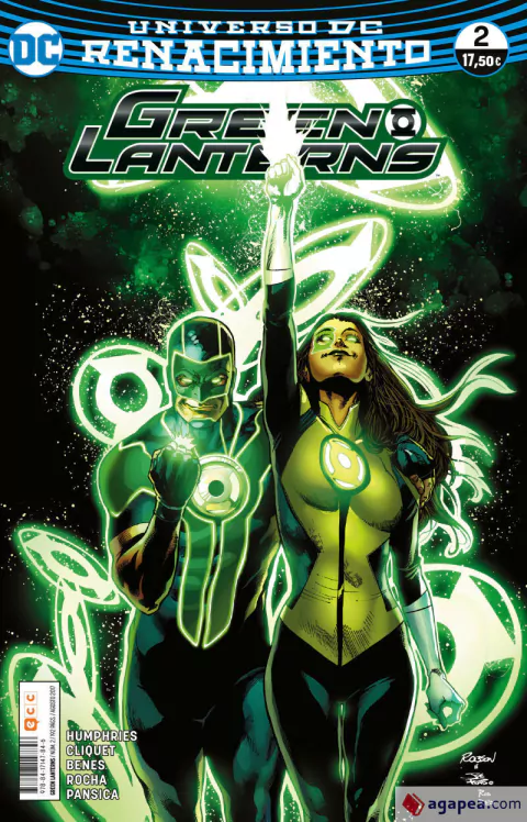 GREEN LANTERNS - NÚM. 02 - (RENACIMIENTO) - TAPA BLANDA