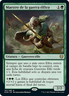 KHM - 167 - Maestro de la guerra élfico / Elvish Warmaster