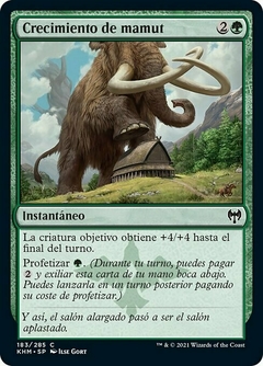 KHM - 183 - Crecimiento de mamut / Mammoth Growth
