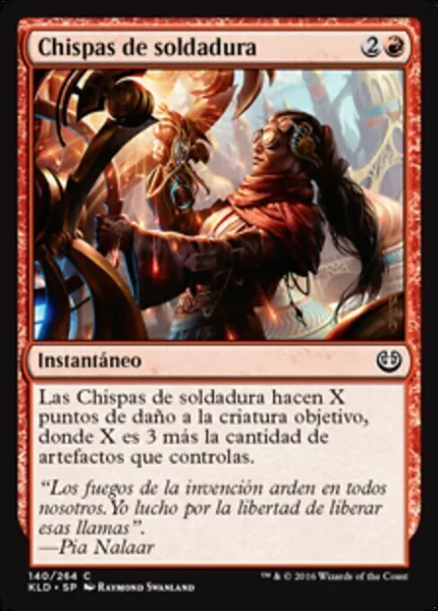 KLD - 140 - Chispas de soldadura / Welding Sparks