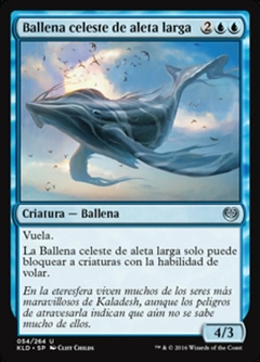 KLD - 054 - Ballena celeste de aleta larga / Long-Finned Skywhale
