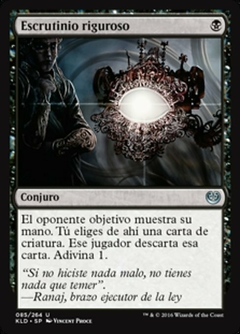 KLD - 085 - Escrutinio riguroso / Harsh Scrutiny