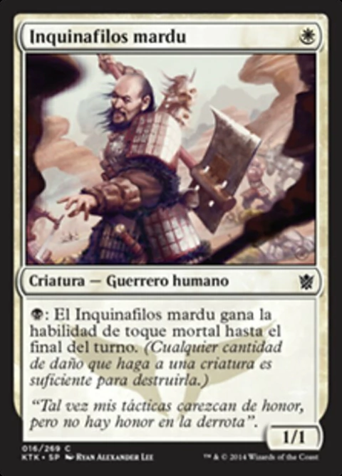 KTK - 016 - Inquinafilos mardu // Mardu Hateblade - comprar online