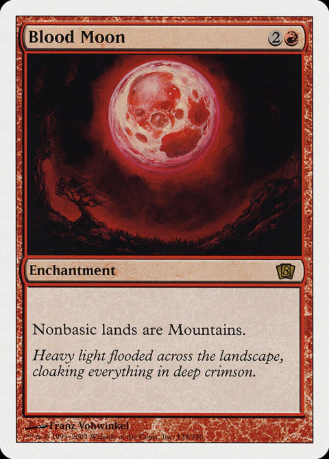 8ED - 178 - Luna de sangre // Blood Moon