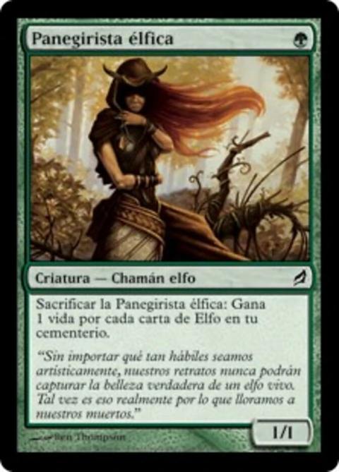 LRW - 205 - Panegirista élfica // Elvish Eulogist